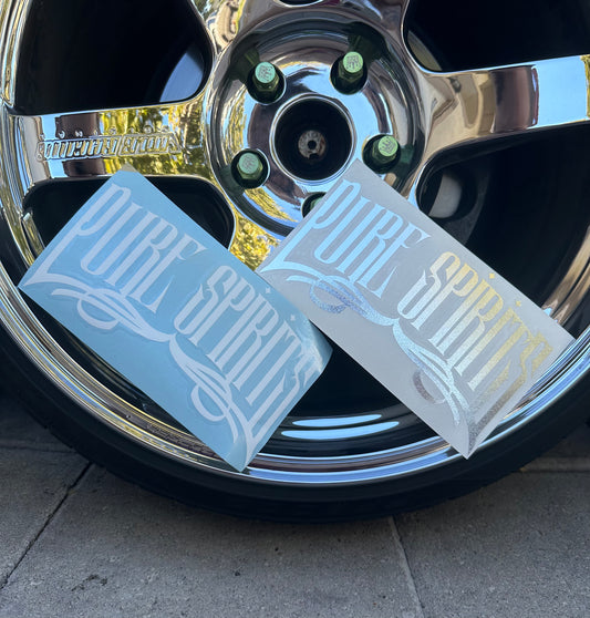 Lowrider Plaque Decal