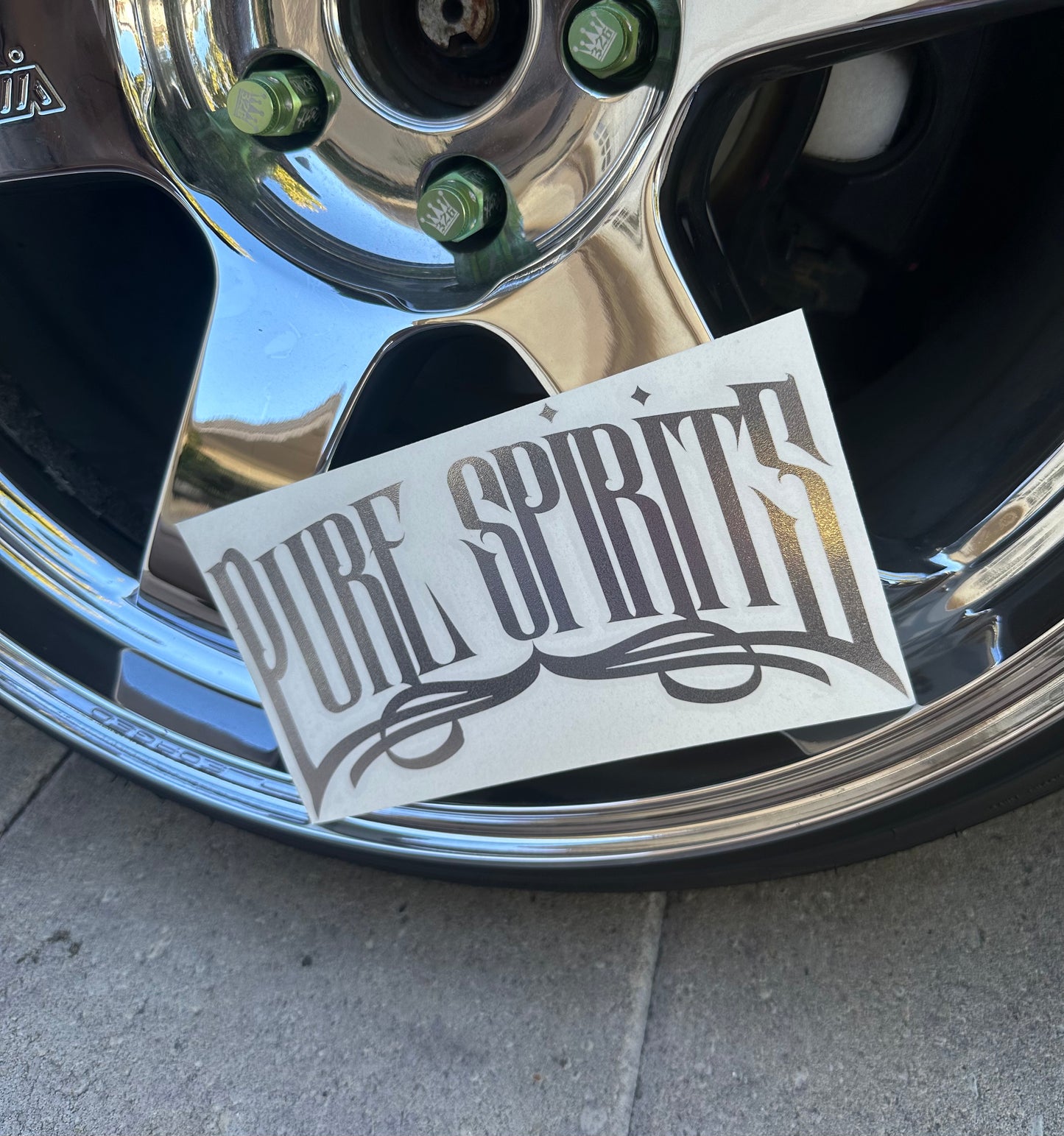 Lowrider Plaque Decal