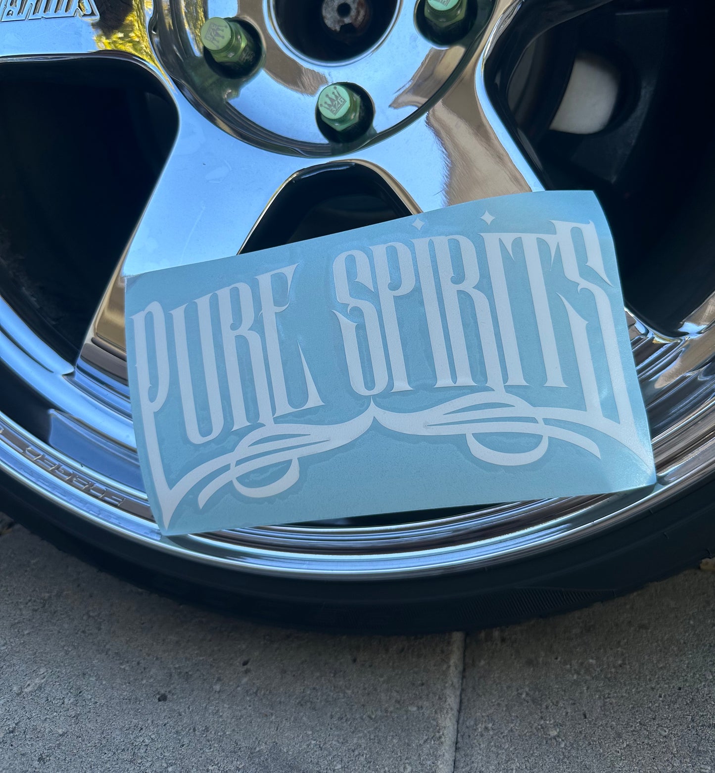 Lowrider Plaque Decal